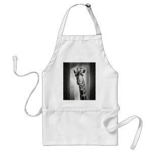 Giraffe in a Cityscape Standard Apron