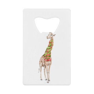 Giraffe in a Scarf