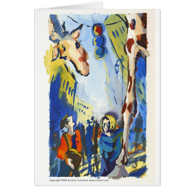 Giraffe in NYC (Front)