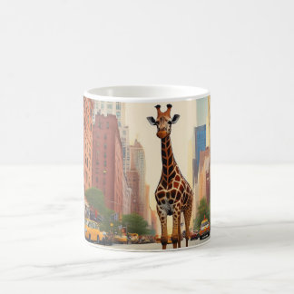 Giraffe in NYC  Coffee Mug