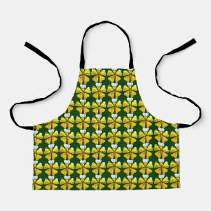 Giraffe Irish Clover, Kids Full Print Tshirt Apron