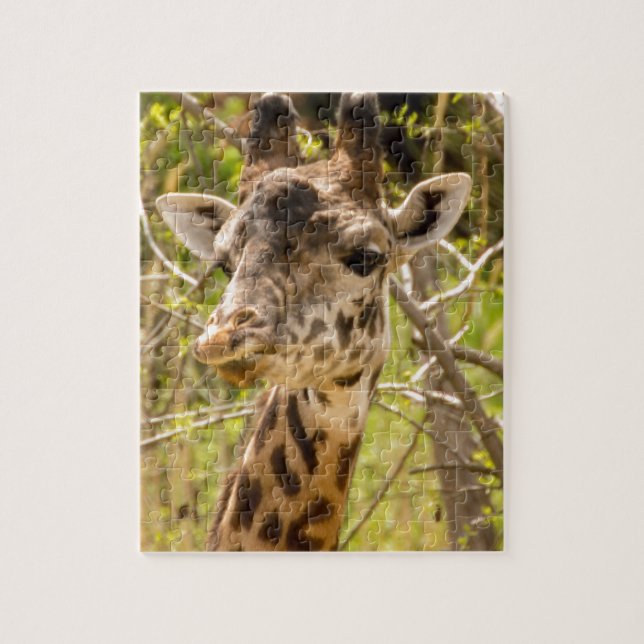 Giraffe Jigsaw Puzzle (Vertical)