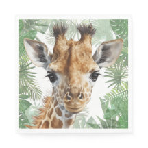 Giraffe Jungle Background 