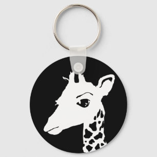 giraffe key ring