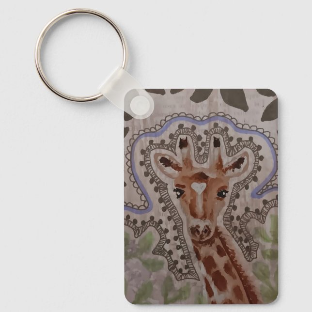 Giraffe Key Ring (Front)