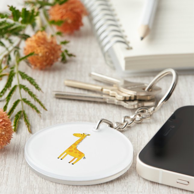 Giraffe  key ring (Front Right)