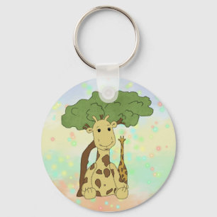 Giraffe  key ring