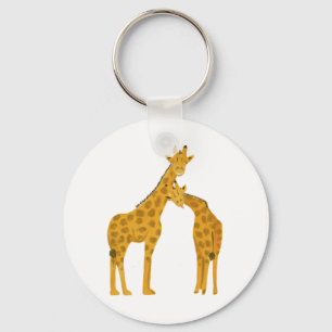 giraffe key ring