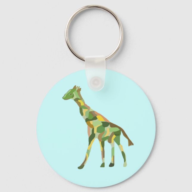 Giraffe Key Ring (Front)