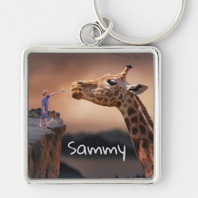 Giraffe Key Ring (Front)