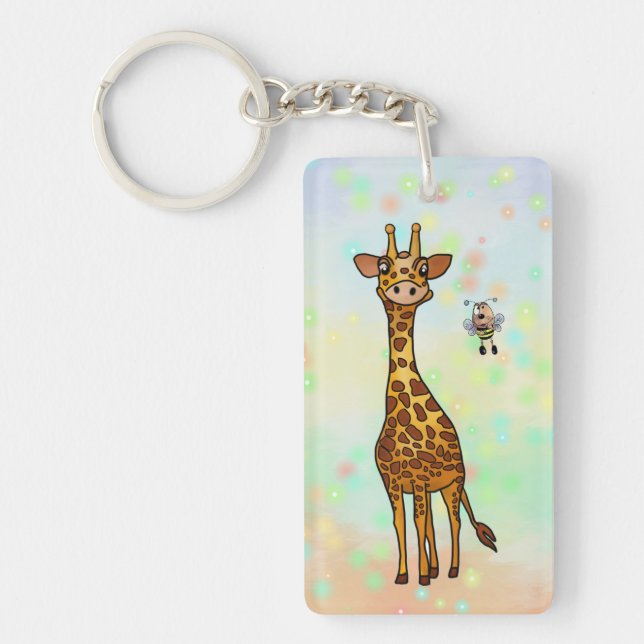 giraffe  key ring (Front)