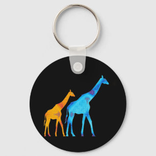 Giraffe Key Ring