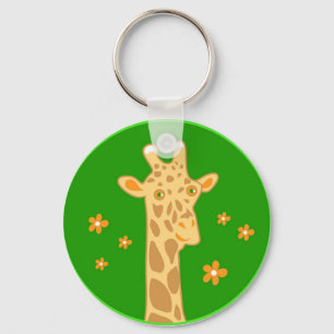 Giraffe Key Ring