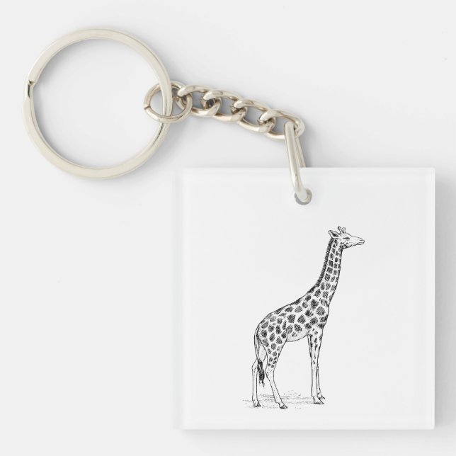 Giraffe Key Ring (Front)