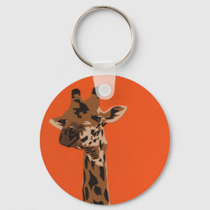 Giraffe Keychain
