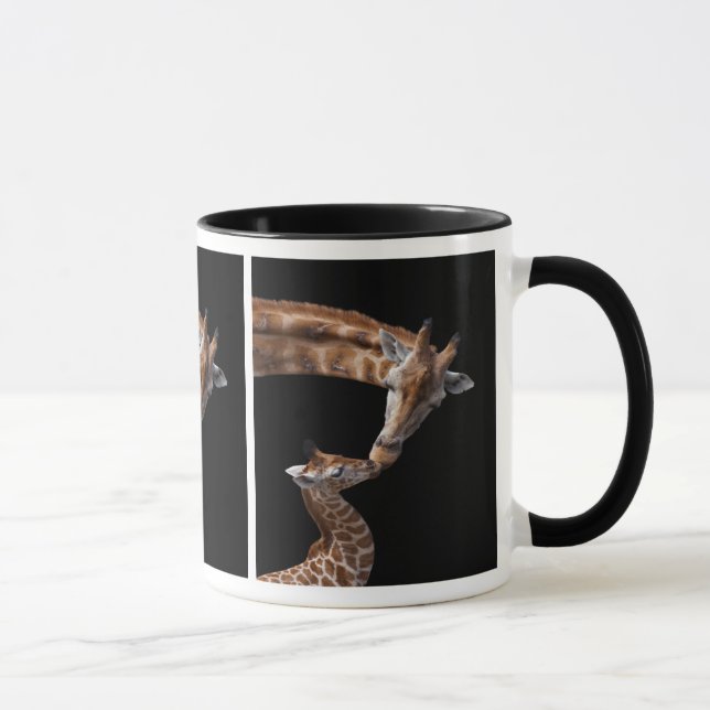 Giraffe Kisses Mug (Right)