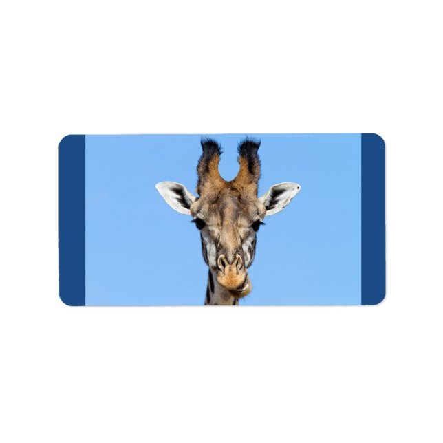 Giraffe Label (Front)