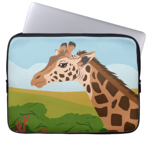 Giraffe Laptop Sleeve