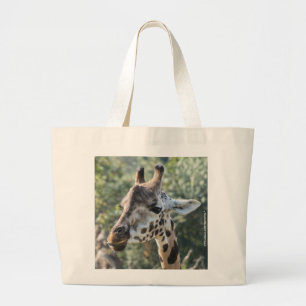 Giraffe Large Tote Bag
