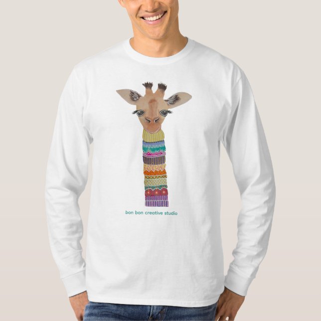 Giraffe Long Sleeve Tee (Front)