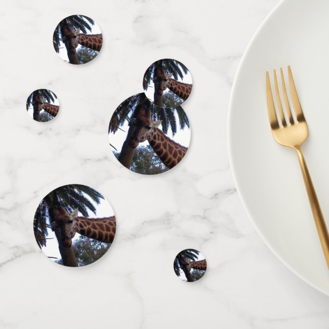 Giraffe Lookout, Table Confetti (Group)