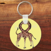 Giraffe Love keychain (Front)