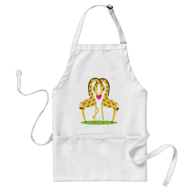 Giraffe Love Standard Apron (Front)