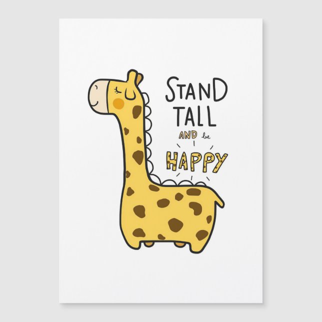 Giraffe Lover Giraffe Stand Tall (Front)