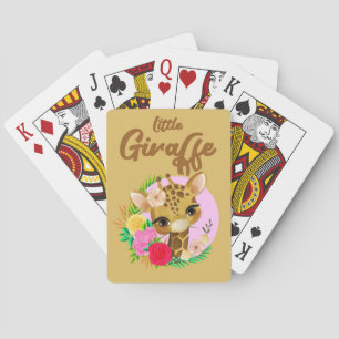 Giraffe Lover Giraffes Africa Playing Cards