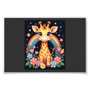 Giraffe Lovers T-Shirt Photo Print