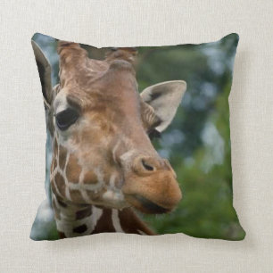 Giraffe Lovers Wildlife Cushion