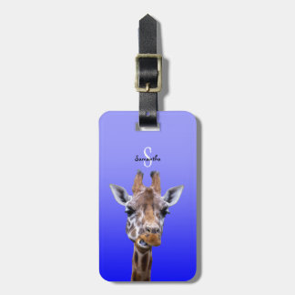 Giraffe Luggage tag
