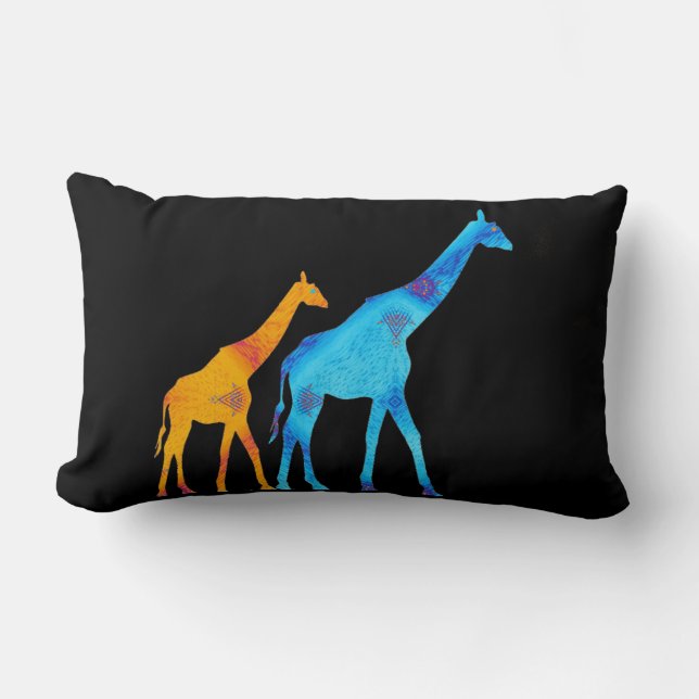 Giraffe Lumbar Cushion (Front)