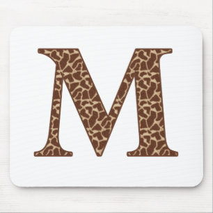 Giraffe M Mouse Pad