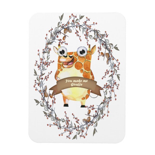 Giraffe magnet (Vertical)