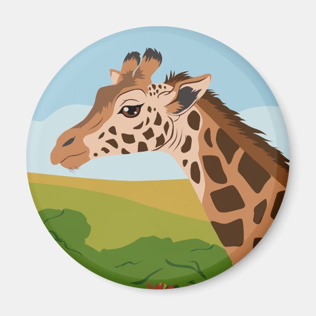 Giraffe Magnet (Front)