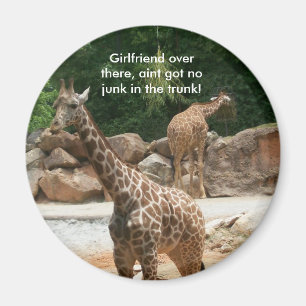 Giraffe Magnet - Customised