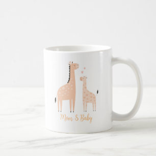 Giraffe Mom & Baby Coffee Mug