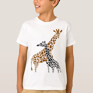 Giraffe Mother and Child T-Shirt