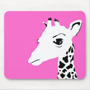 giraffe mouse pad