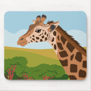 Giraffe Mouse Pad