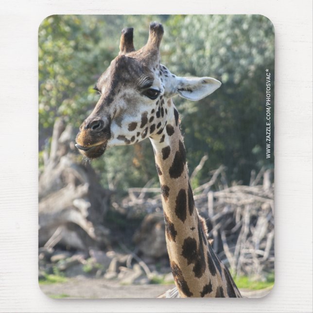 Giraffe Mouse Pad (Front)