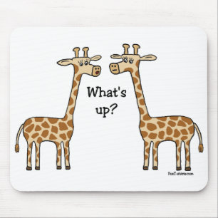 Giraffe mousepad