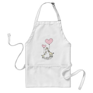 Giraffe Mum and Baby Apron