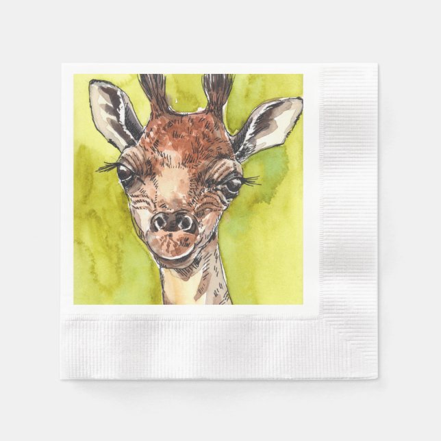 Giraffe Napkin (Front)