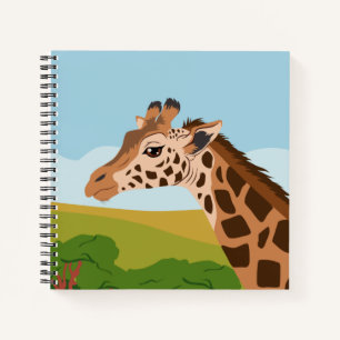 Giraffe Notebook