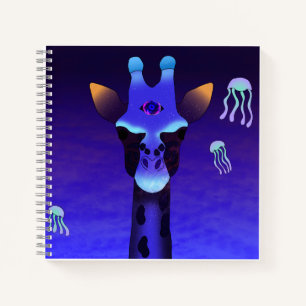 Giraffe of Infinite Perception Notebook