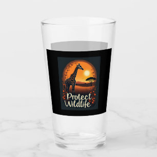 Giraffe of the Savanna Tank Top Glass