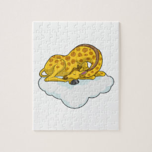 Giraffe on Clouds Jigsaw Puzzle