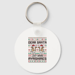 Giraffe on Skateboard Rainbow Vintage Shirt Design Key Ring